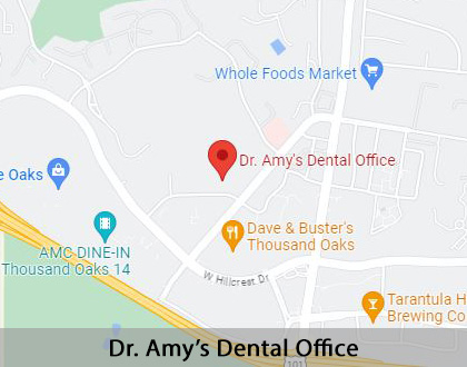 Map image for Composite Fillings in Thousand Oaks, CA